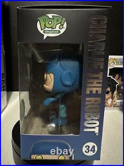 Funko Pop Scooby-Doo Charlie the Robot 34 Limited Edition of 1550 Hard Protector