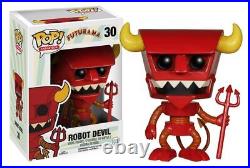 Funko Pop Television Animation Futurama Robot Devil #30 holding pitch fork