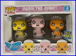 Funko Pop! The Jetsons Rosie The Robot 3pk LE 2000 SDCC 2017 Saturday Cartoons