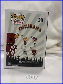 Futurama Robot Devil Signed Funk Pop With JSA