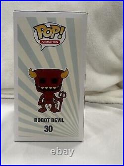 Futurama Robot Devil Signed Funk Pop With JSA