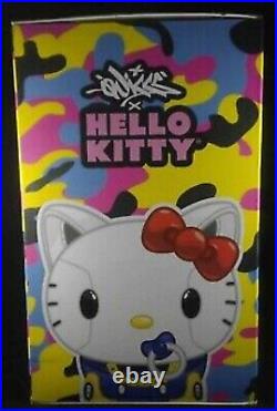 HELLO KITTY LUCKY LADY Gold Chrome Kidrobot Quiccs x Vinyl Figure Super Size