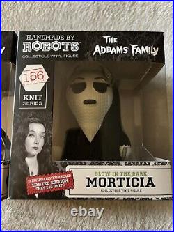 Handmade By Robots Gomez And Morticia Glow In The Dark. Only 240 Of Each Made