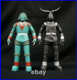 Johnny Sokko Giant Robot 30 cm Figure GR1 + GR2 set RARE