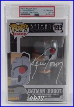 Kevin Conroy Batman Robot The Animated Series Signed Funko PSA Encapsulated JSA