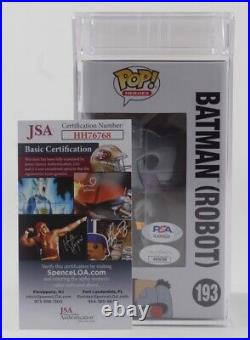 Kevin Conroy Batman Robot The Animated Series Signed Funko PSA Encapsulated JSA