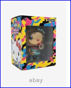 Kid Robot Quiccs X Hello Kitty Chrome Lady Luck Collectible Figure Hot Topic NIB