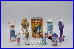 Kid Robot Vinyl Collectible Monsterism Pets and Owners Minis (4 Sets)