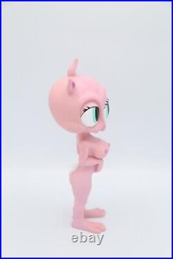 Kid Robot Vinyl Collectible RON ENGLISH PINK RABBBIT