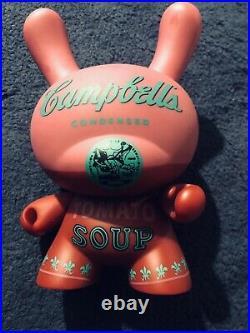 Kid Robot X Andy Warhol Campbell Soup Masters 8 Vinyl Dunny