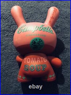 Kid Robot X Andy Warhol Campbell Soup Masters 8 Vinyl Dunny