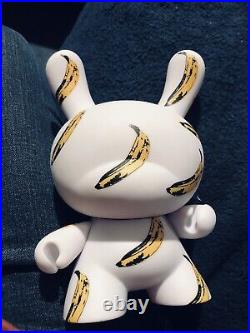 Kid Robot X Andy Warhol Masters BANANA 8 Vinyl Dunny Limited Issue. Unit 179/500