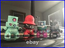 Kidrobot Fatcap Series 3 Lot Vinyl Figures Designer Art Toys Urban Dunny