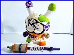 Kidrobot x Cycle TAG DUNNY 8 URBAN VINYL ART FIGURE graffiti spray can janky