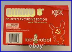 Kidrobot x Frank Kozik Lenin 8 Dunny Vinyl Figure in Box Brand New Sealed