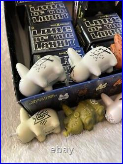 Kozik Kidrobot Lore Of The Labbit. Mini Series Collection bundle of 11 figures