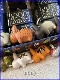 Kozik Kidrobot Lore Of The Labbit. Mini Series Collection bundle of 11 figures