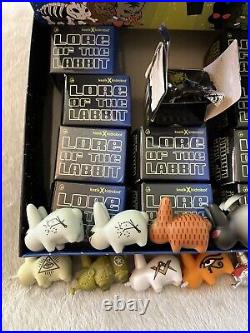 Kozik Kidrobot Lore Of The Labbit. Mini Series Collection bundle of 11 figures