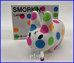 Kozik Multicolor Polka Dot Vinyl 10 Smorkin' Labbit Kidrobot New in Box(850pcs)