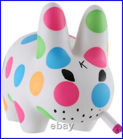 Kozik Multicolor Polka Dot Vinyl 10 Smorkin' Labbit Kidrobot New in Box(850pcs)