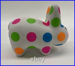 Kozik Multicolor Polka Dot Vinyl 10 Smorkin' Labbit Kidrobot New in Box(850pcs)