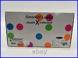 Kozik Multicolor Polka Dot Vinyl 10 Smorkin' Labbit Kidrobot New in Box(850pcs)