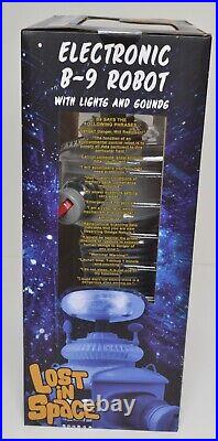 Lost in Space 11 ELECTRONIC B-9 ROBOT Diamond Select Toys + Lights & Sounds