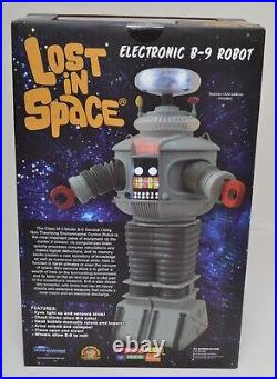 Lost in Space 11 ELECTRONIC B-9 ROBOT Diamond Select Toys + Lights & Sounds