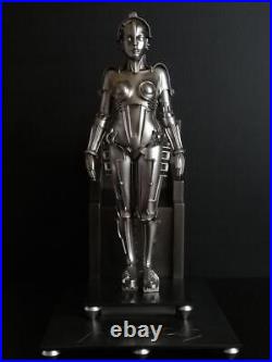 Masudaya DISPLAY FIGURE U F A MARIA Assembled Painted Silver