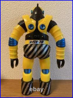 Meteoritetoy Robot 78 Yellow Molded Soft Vinyl