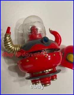 Meteoritetoy Robot R77 Red Collectible Sofubi Vinyl Figure TOY