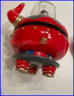 Meteoritetoy Robot R77 Red Collectible Sofubi Vinyl Figure TOY