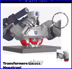 Mighty Jaxx Transformes X Quiccs Megatron 18cm Statue Collectibles New In Stock