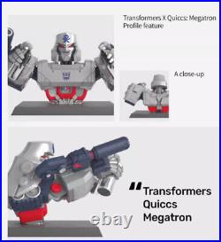 Mighty Jaxx Transformes X Quiccs Megatron 18cm Statue Collectibles New In Stock