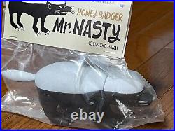 Mr. Nasty Honey Badger 1st ver. MedicomToy Vinyl Collectible Doll Yusuke Hanai