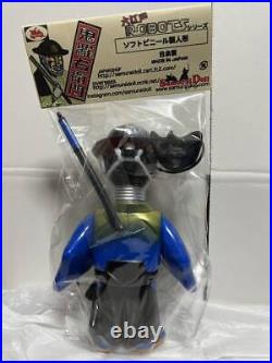 Oedo ROBOTS Oniraemon Samurai Doll Soft Vinyl Figure samuraidoll Real Head