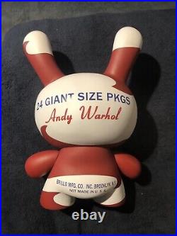 Rare Andy Warhol Masters Brillo 20 Kid Robot Dunny Very Rare