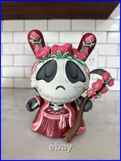 Red Santa Muerte Kidrobot Dunny 8' 2019