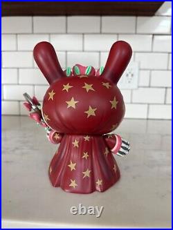 Red Santa Muerte Kidrobot Dunny 8' 2019