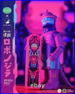 Robot Nozilla BLACK SEED Limited Edition Cyberpunk Figure Soft Vinyl Monster