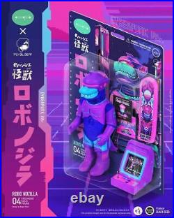 Robot Nozilla BLACK SEED Limited Edition Cyberpunk Figure Soft Vinyl Monster