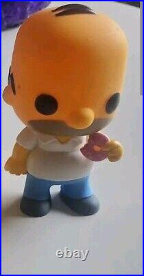 SIMPSONS VINYL FIGURE KID ROBOT HOMER SIMPSON RARE HTF Funko? VAULTED