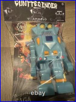 Soft vinyl saga maersk robot blue night light robot figure lottery ctg toy cun