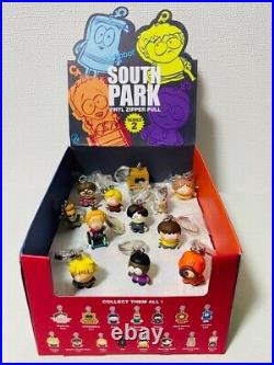 South Park Kidrobot vinyl zipper pull series 2 charm set of 12 Mint