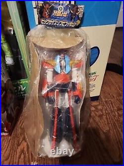 Super Robot Wars Brave Raideen Big Size Soft Vinyl Figure About 13