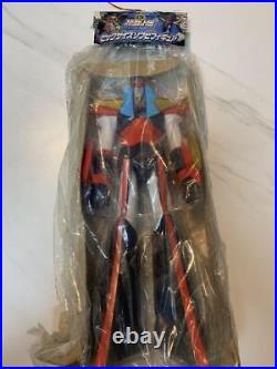 Super Robot Wars Brave Raideen big size soft vinyl figure vintage