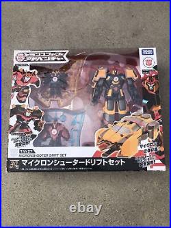 Transformers Takara Tomy TAV27 Micron Shooter Drift Set Action Figure model kit