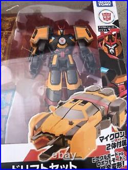 Transformers Takara Tomy TAV27 Micron Shooter Drift Set Action Figure model kit