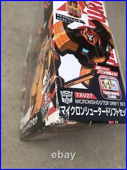 Transformers Takara Tomy TAV27 Micron Shooter Drift Set Action Figure model kit