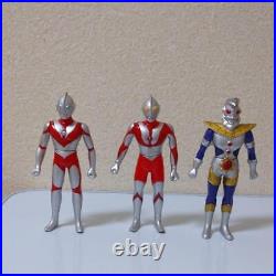 Ultraman Figure Lot Soft Vinyl Series Seven Ace Robot